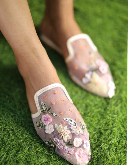 Azalea White Flats for Womens